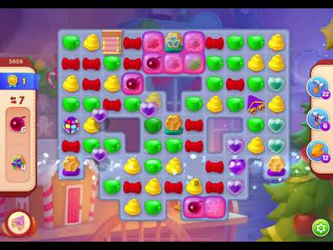 HomeScapes Level 5859 no boosters (14 moves)