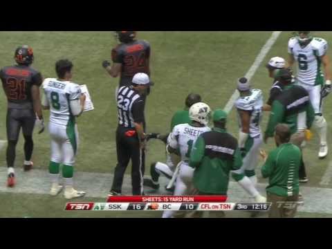 Kory Sheets Highlights - October 4, 2013
