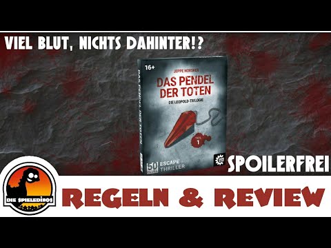 50 Clues Das Pendel der Toten - Escape Thriller - Viel Blut, nichts dahinter?