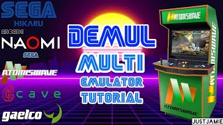 DEmul Multi-Emulator Full Setup Guide 2025 #demul #arcadegames #emulator