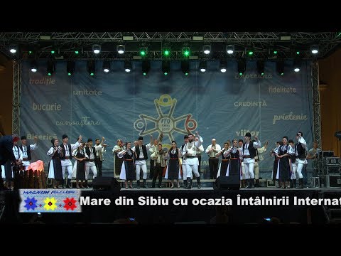 Magazin Folcloric. Ansamblul Folcloric Profesionist Cindrelul - Junii Sibiului (I) (16 09 2018)