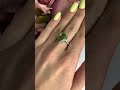 Серебряное кольцо с султанитом 3.363ct