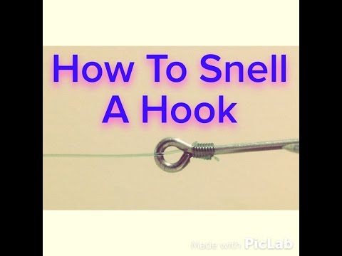 Fishing knots: How To SNELL a Hook (The easy way)