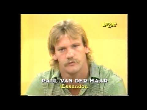 Kevin Bartlett with Paul Van Der  Haar WOS 1985