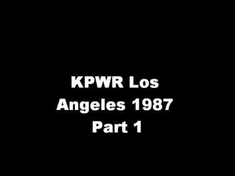 KPWR Los Angeles 1987 Part One.wmv