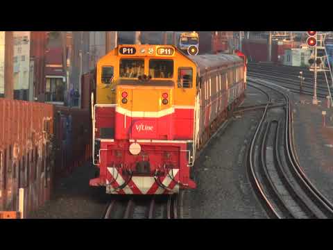 The P Class Locomotive on V/Line Passenger Trains Service