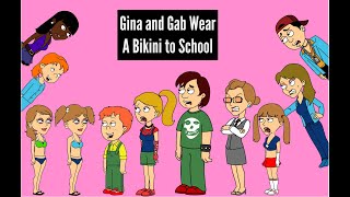 Gina and Gab Wear A Bikini To School