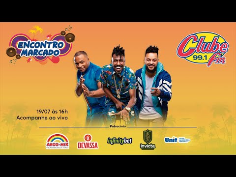 Encontro Marcado SHOW de Pixote AO VIVO na Clube FM e Diario de Pernambuco