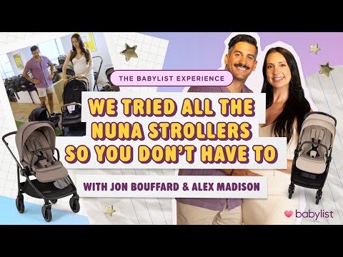 Alex Madison & Jon Bouffard Test Nuna Strollers: Lightweight, Swivel & Travel-Ready Picks!