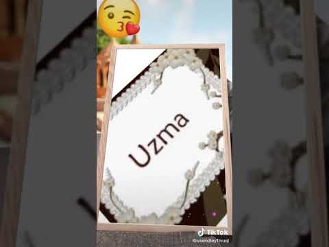 Uzma Name art