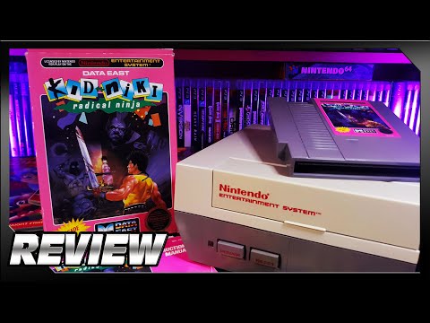 Review | Kid Niki Radical Ninja For The NES | Sword Spinning Spiked Hair Pink Punk Action!
