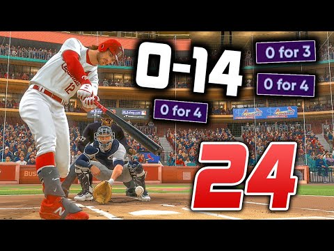 Sydney's First Major League Slump.. - MLB The Show 22 Road to the Show | Ep.24