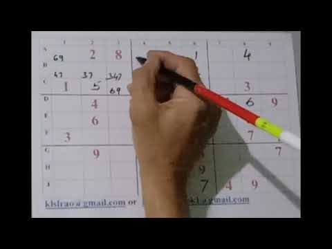 Sudoku |  Natural tricks for a good puzzle | K S Rao (83)