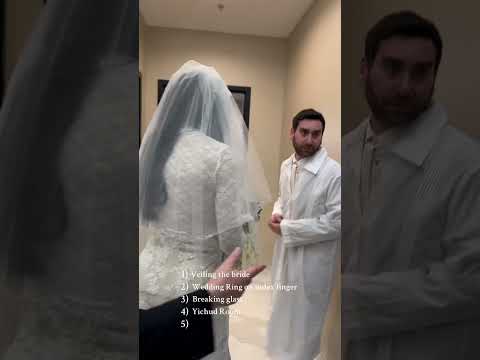 5 things you didn’t know about Orthodox Jewish weddings #jewish #wedding #bride #groom #education