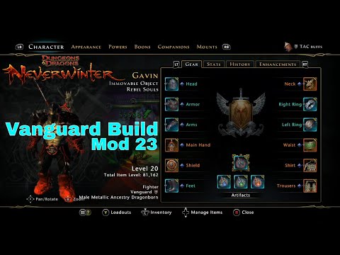 Neverwinter: My Tank Build "GAVIN" (Mod 23)