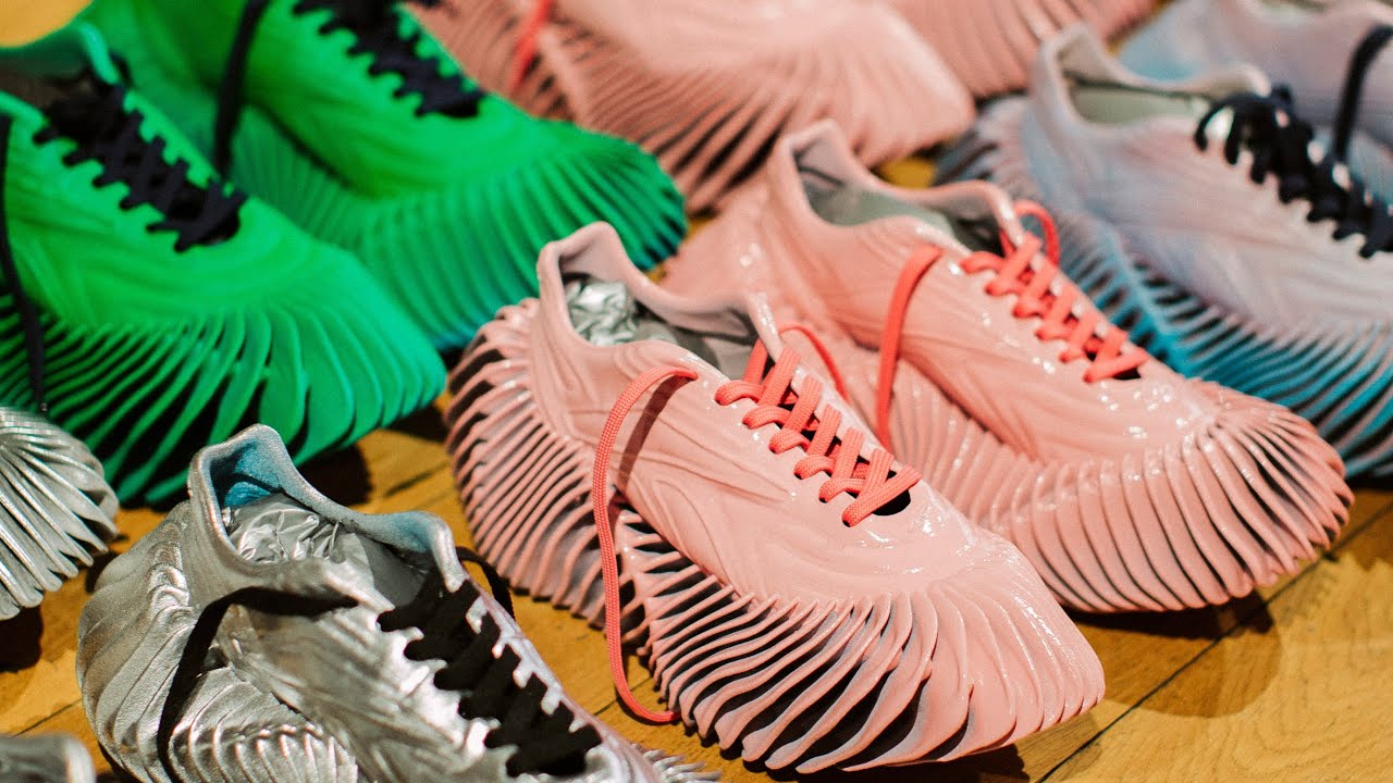 Reebok and Botter create vibrant collection of 3D-printed trainers with ridged soles thumnail