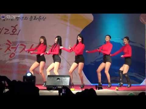 20121020 직캠 EXID I Feel Good @ 녹청자축제