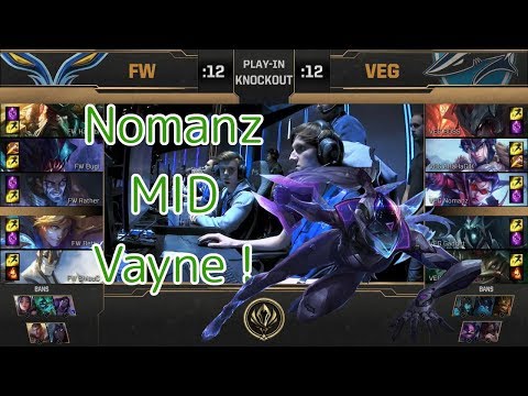 FW(Bugi レク=サイ) VS VEG(Gadget カーサス) Game 1 - MSI 2019 Play-In Group B Knockout