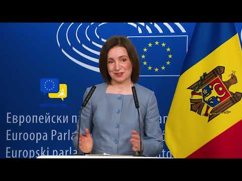 Video Thumbnail: 🇲🇩 Maia Sandu Calls for Strong Moldova–Romania Relations Through Culture and Unity 🇲🇩🇷🇴
