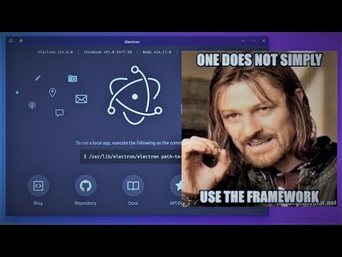 GETTING STARTED with APP DEVELOPMENT using HTML/CSS/JAVASCRIPT - Electron.js | install & basics - #1