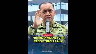 Download lagu DETIK-DETIK Bendera Merah Putih Robek Saat Dikibarkan di Gladi HUT ke-80 TNI mp3
