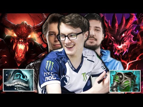 when W33 & NISHA meet MIRACLE Signature Shadow Fiend Dota 2
