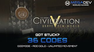 CIVILIZATION 5 BRAVE NEW WORLD Cheats: Godmode, Unlimited Movement, ... | Trainer by MegaDev