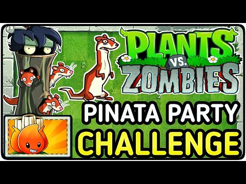 Plants vs Zombies 2 - A.K.E.E. Plant Pinata Party Challenge In PvZ2 - Android Gameplay