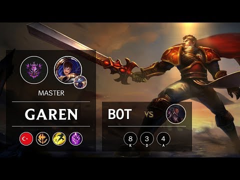 Garen Bot vs Lucian - TR Master Patch 9.23