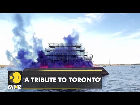 'A Tribute to Toronto': Art exhibit fills Toronto skies with Purple 'Gas' | WION