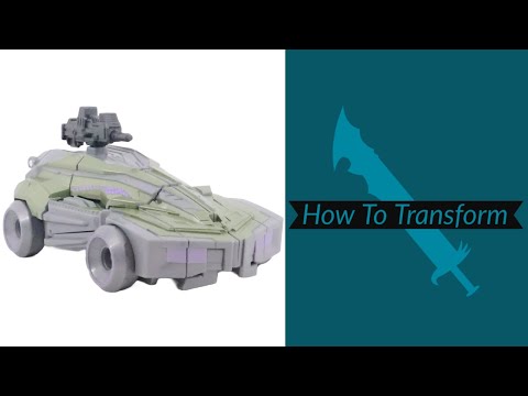 How To Transform: Transformers Studio Series Gamer Edition Deluxe Class Decepticon Soldier