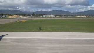 preview picture of video 'Landing at Port of Spain Airport, Trinidad on American Airlines B757-200'