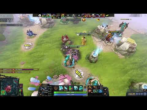 Team Spirit vs. Na'Vi: Yatoro Kunkka abuses Boots of Travel and X Marks the Spot