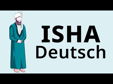 Wie Man Das Isha Salat Namaz Gebet Für Männer Betet