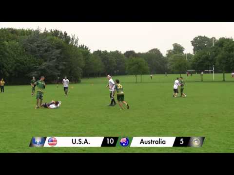 2012 WJUC - Day 2 - USA vs Australia (Open Division)