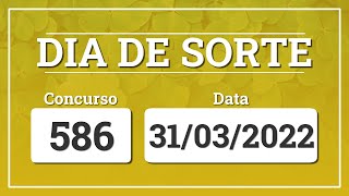 Capa de DIA DE SORTE 586