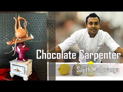 The wonder of Chocolate carpentry work By Chef sajith | inspiration by amaury guichon
