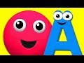 Colors Of The Alphabet Learn Colours ABC Songs For Children Surprise Eggs Nursery Rhymes Toys