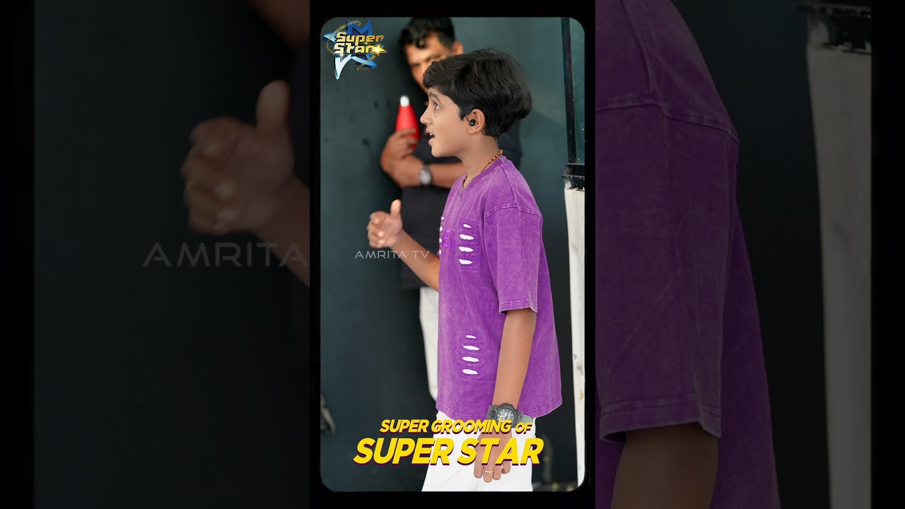 Super grooming for Super Star Mebuttan | #mebin  |Super Star | Amrita TV