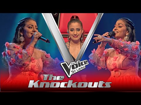 Waruni Gunathilake | Pawela Kodu Akase (පාවෙලා කෝඩු ආකාසෙ) | The Knockouts | The Voice Sri Lanka