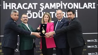 DAİB İHRACAT ŞAMPİYONLARI ÖDÜL TÖRENİ