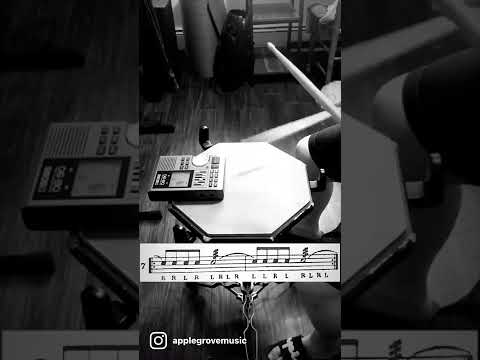 Page 12, 7 (Short Roll Combinations)Stick Control by Stone - Practice with Me! Preview