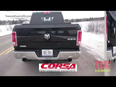 Ram 1500 Corsa Exhaust Shorter
