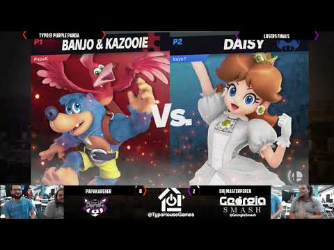 Panda Smash Monday 10/07/19 - PapaKarcher(Banjo) VS MasterPerch(Daisy) -  Losers Finals