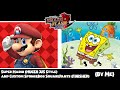 SSF2 Mods Super Mario MUGEN JUS Style And Custom SpongeBob SquarePants FINISHED By Me
