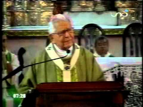 Homilía: Cardenal Julio Terrazas, Arzobispo Santa Cruz - 14 de octubre 2012