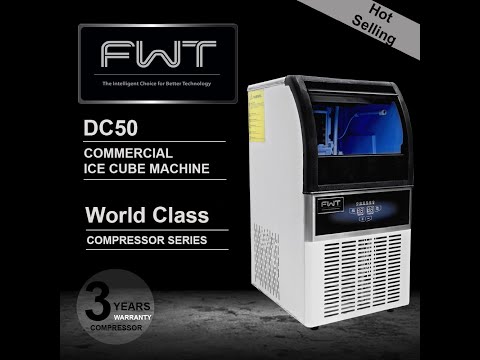 50kg Dice Shape Ice Cube Machine
