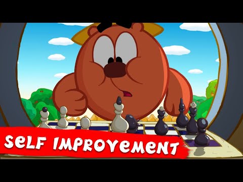 KikoRiki 2D | Best episodes about Self Improvement | Cartoon for Kids