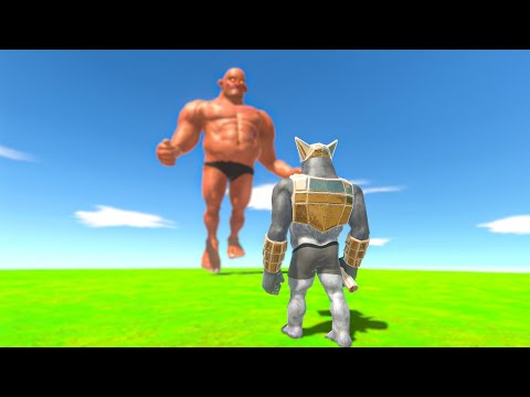 MIGHTY GHOR HAMMER Vs GIANT UNITS. Ground Attack ARBS - Animal Revolt Battle Simulator