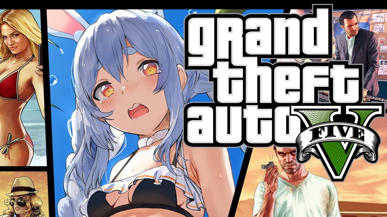 【GTAV】Let's go GTA!! 今日も大暴れロスサントス生活!!!!!ぺこ!【ホロライブ/兎田ぺこら】